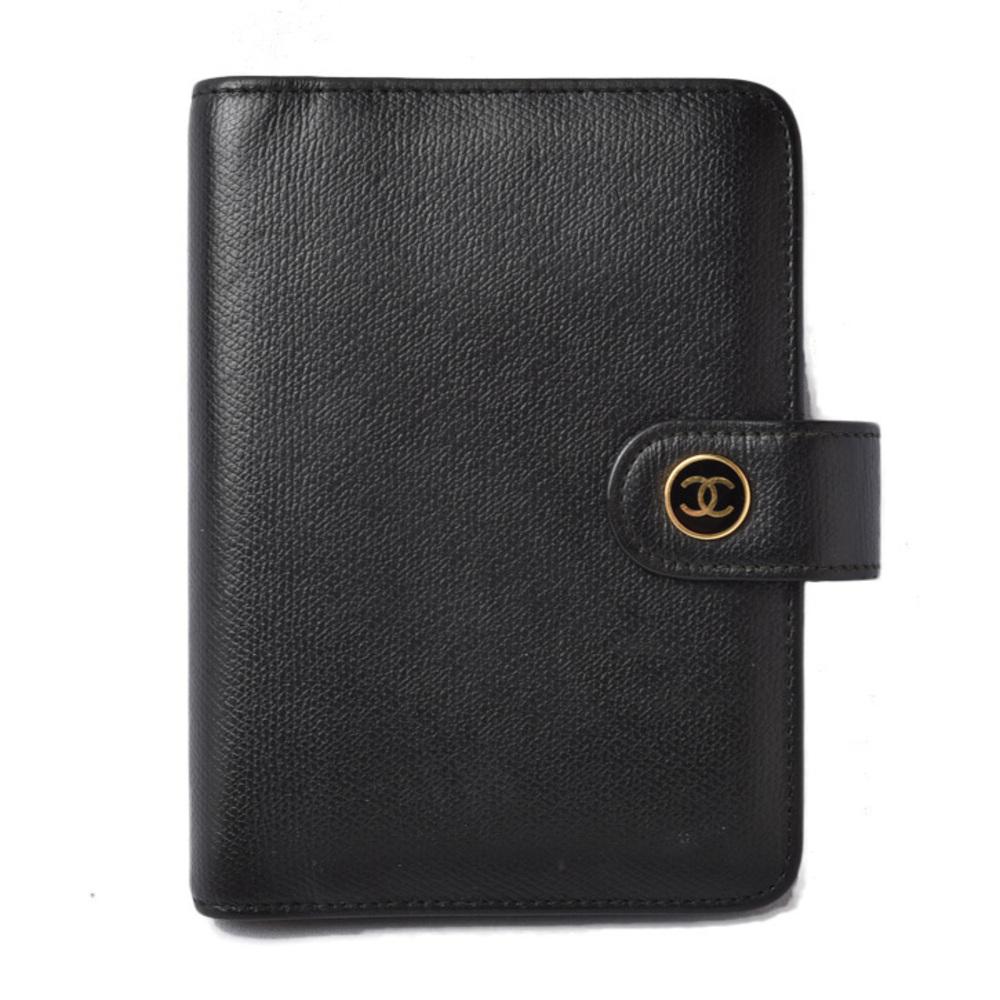 Chanel Notebook Agenda PM Coco Mark Black